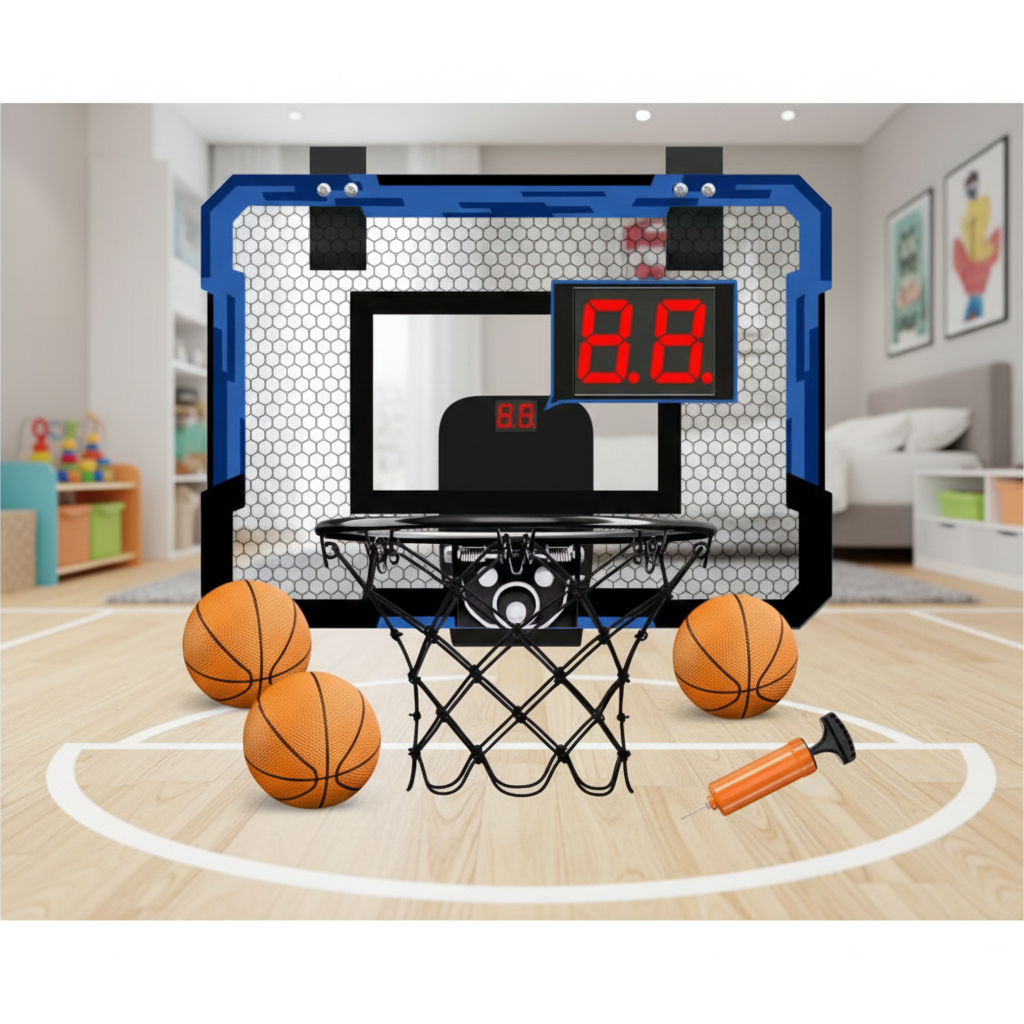 Smart Indoor Basketball Hoop for Kids